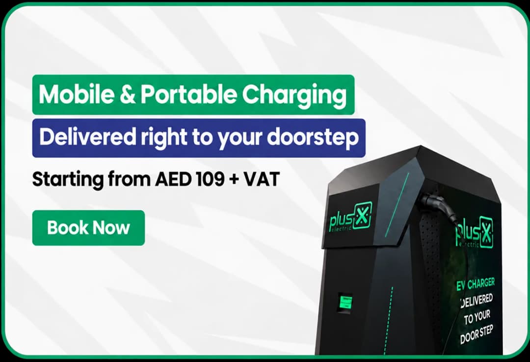 PlusX Electric Mobile ev charging service offer