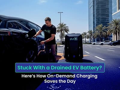 Drained EV Battery