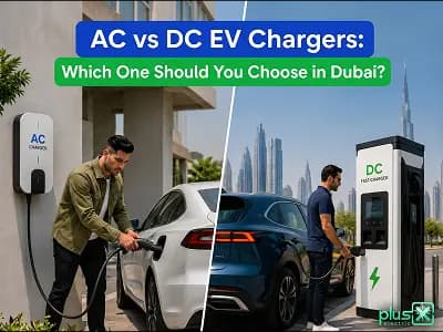 AC vs DC EV charger in Dubai